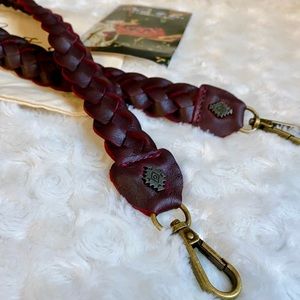 Nena & Co. Vino Tinto long braided straps